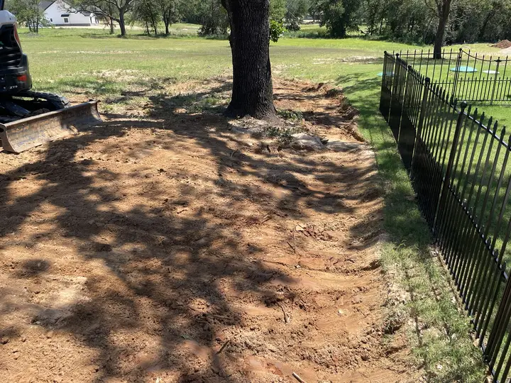 Site prep in progress