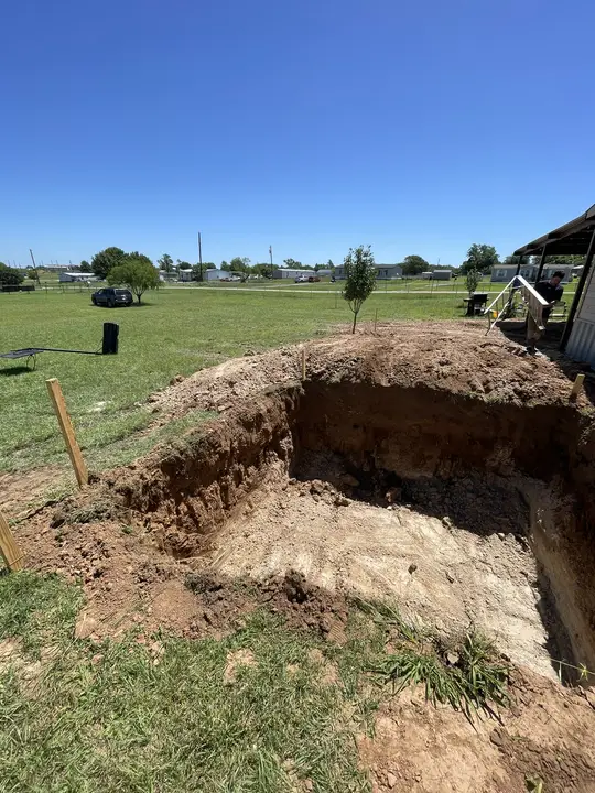 Foundation excavation complete